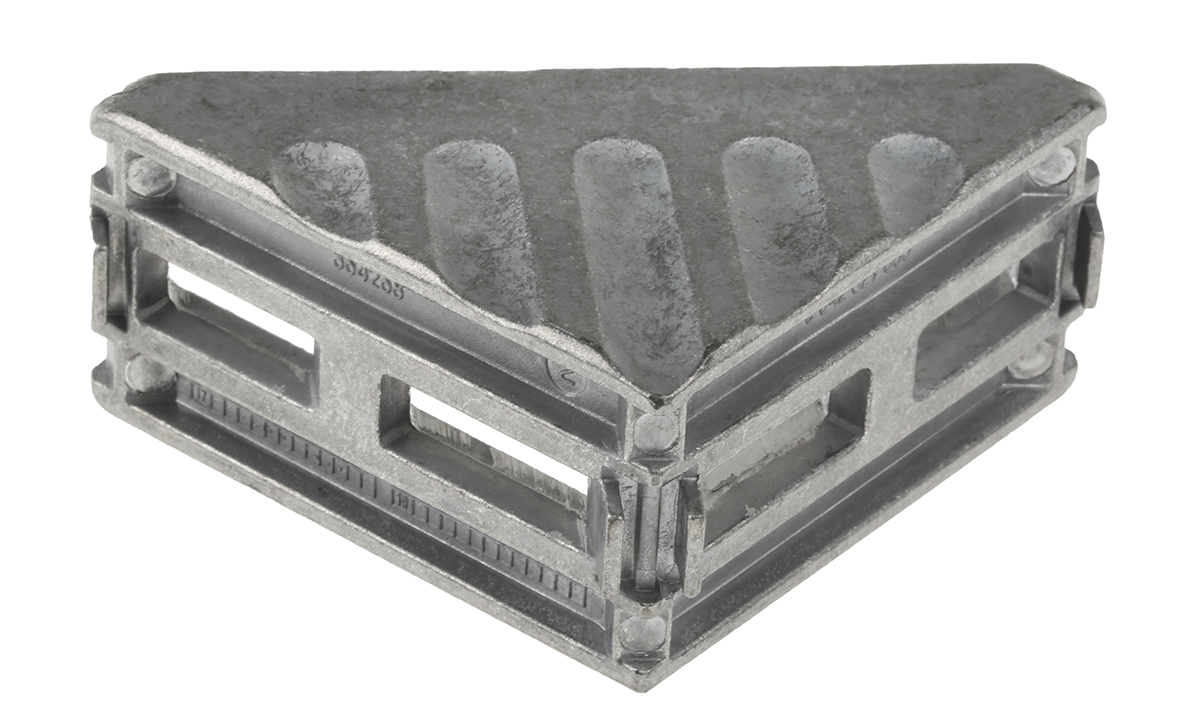 3842529386 Bosch Rexroth M8 Angle Bracket, Connecting Component, Strut Profile 40 mm, Groove Size 10 mm