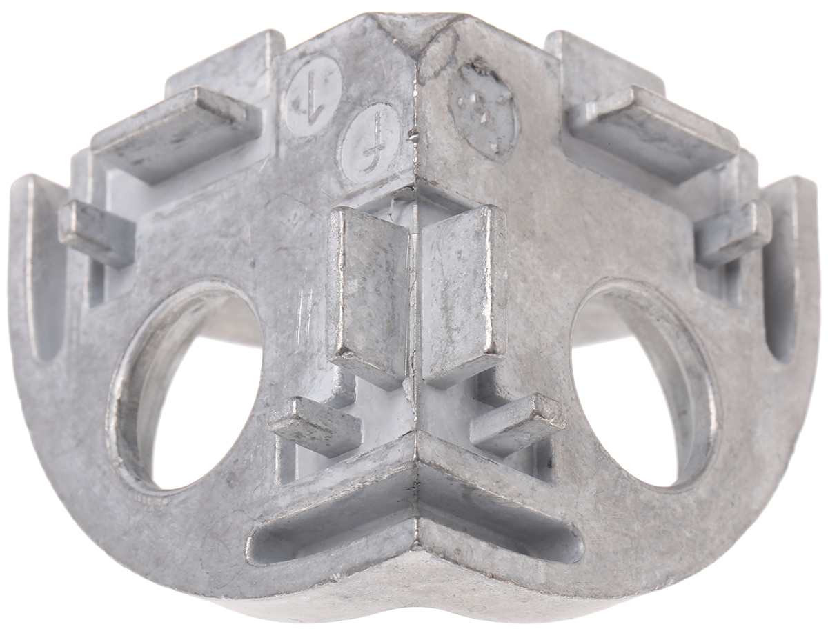 3842529404 Bosch Rexroth S12 Corner Bracket, Connecting Component, Strut Profile 40 mm, Groove Size 10 mm