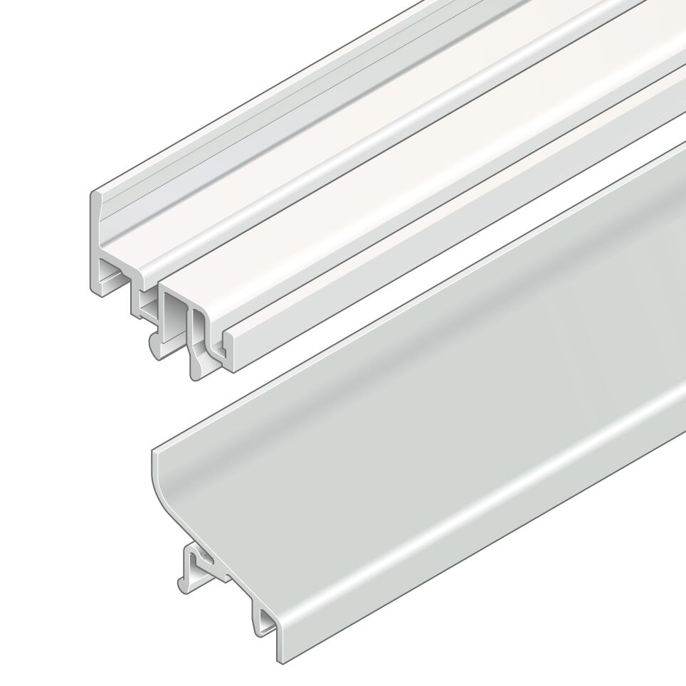 Bosch Rexroth Grey Aluminium Panel Strip, 10 mm Groove Size, 2 m Length