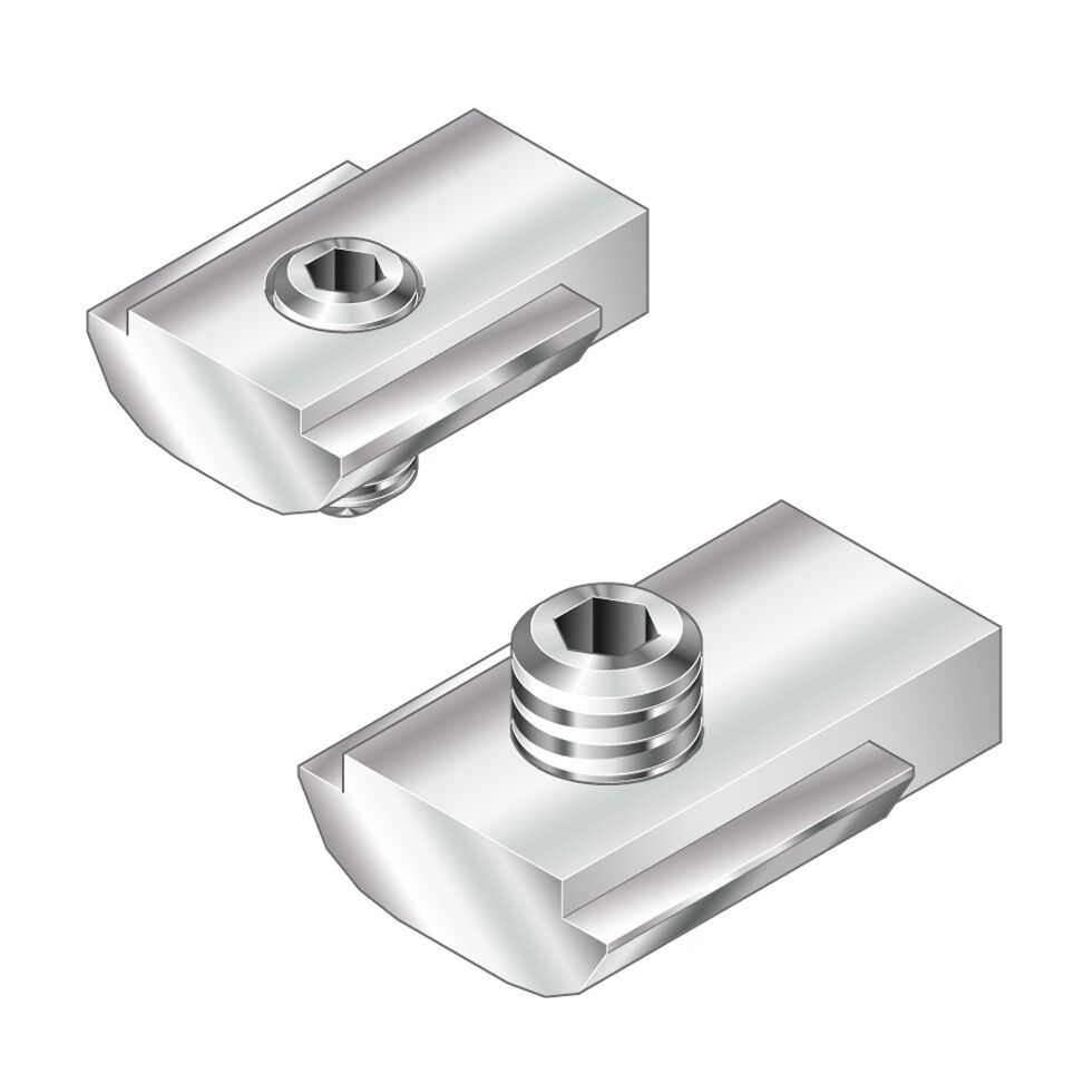 Bosch Rexroth 5 mm Anti-Torsion Element, Connecting Component, Strut Profile 10 mm, Groove Size 10 mm