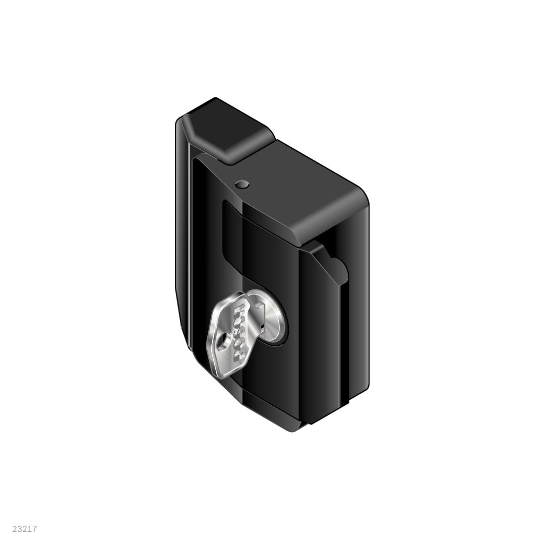 3842530353 Bosch Rexroth Galvanised Steel, Die Cast Zinc Different Lock MGE 10 mm Slot