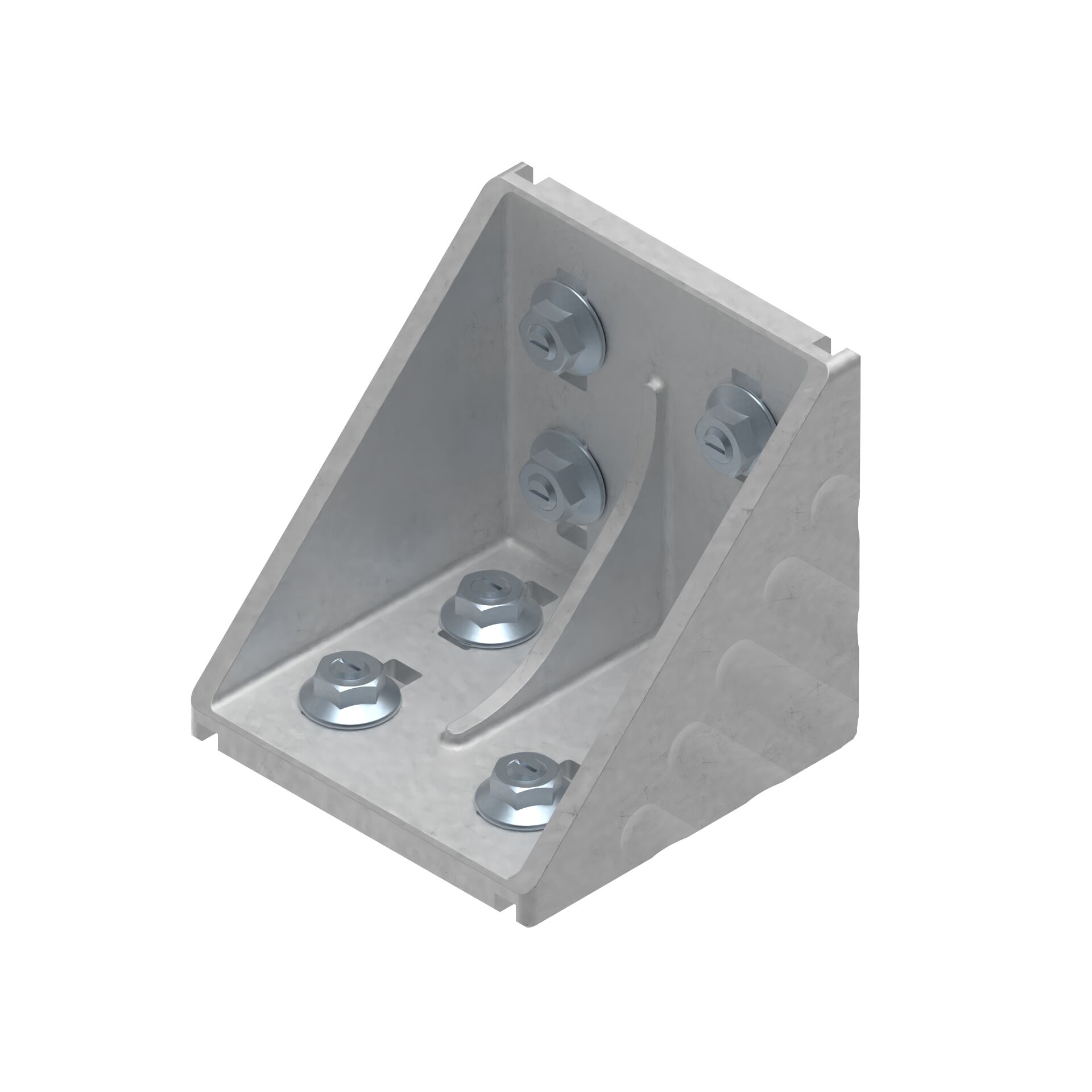3842530361 Bosch Rexroth M8 Mounting Bracket, Connecting Component, Strut Profile 100 x 100 mm, Groove Size 10 mm