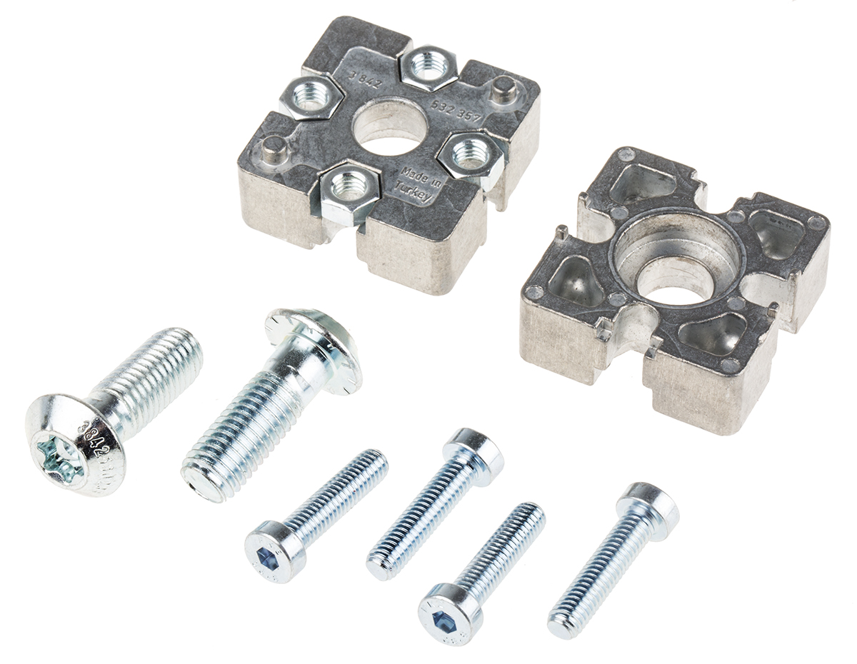 Bosch Rexroth End Connector, Connecting Component, Strut Profile 40 mm, Groove Size 10 mm