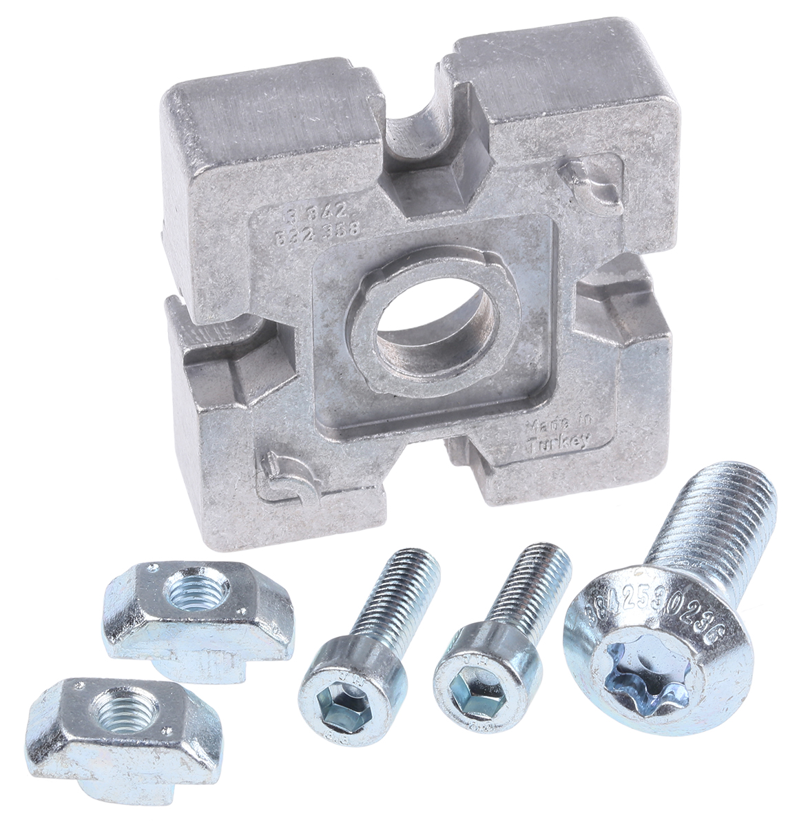 Bosch Rexroth M6 T-Connector, Connecting Component, Strut Profile 50 mm, Groove Size 10 mm