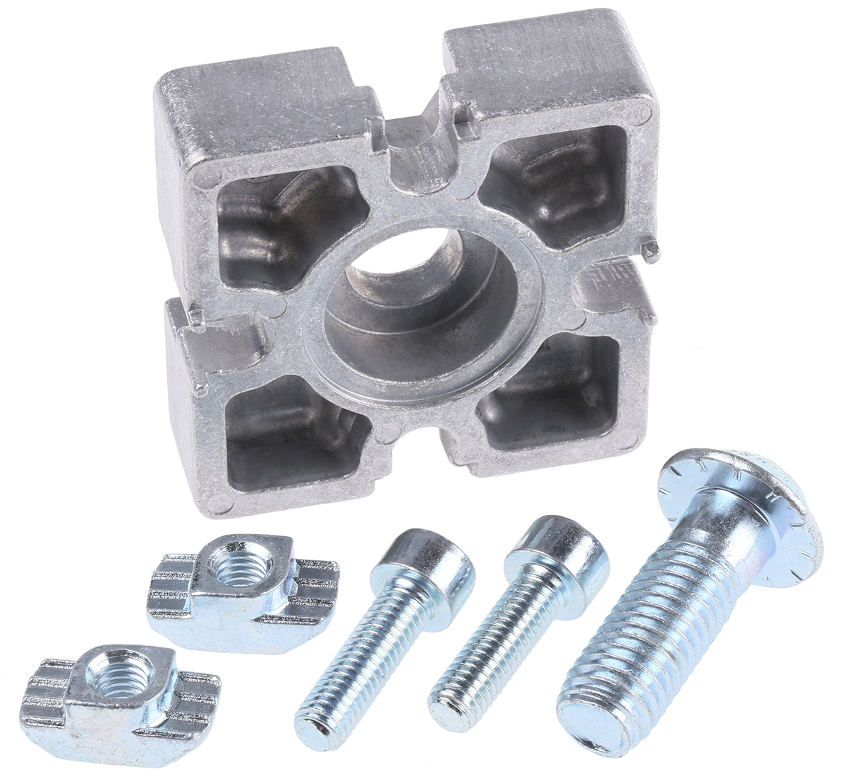 3842532198 Bosch Rexroth M6 T-Connector, Connecting Component, Strut Profile 50 mm, Groove Size 10 mm