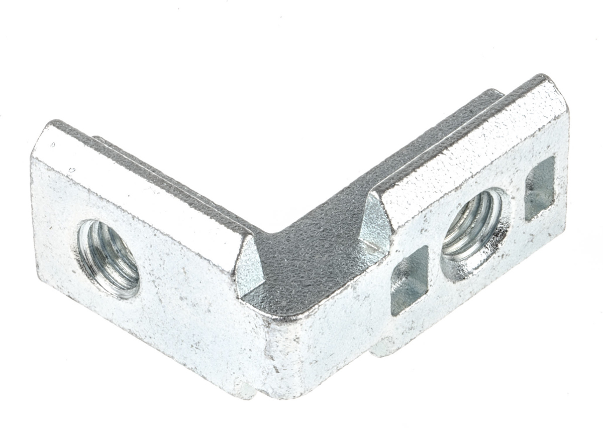 3842535571 Bosch Rexroth M5 Inner Bracket R, Connecting Component, Groove Size 10/10 in