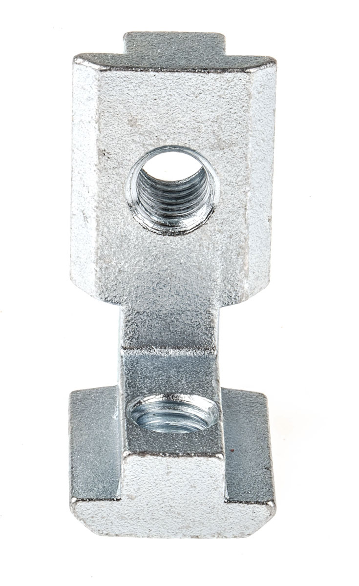 3842535572 Bosch Rexroth M8 Inner Bracket, Connecting Component, Groove Size 10 mm