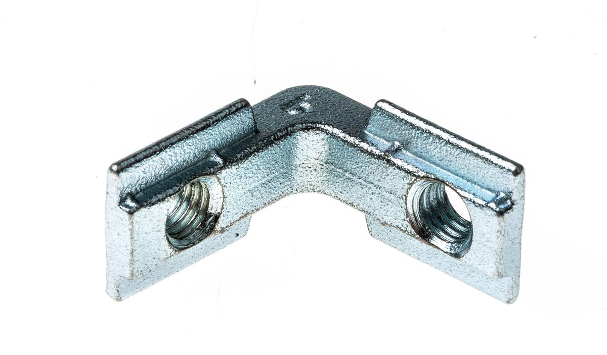 3842535575 Bosch Rexroth M4 Inner Bracket, Connecting Component, Strut Profile 20 mm, Groove Size 6 mm