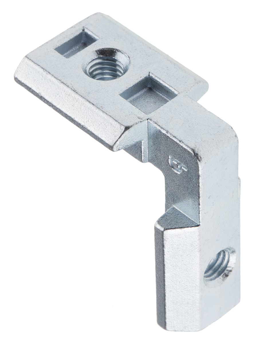 3842535576 Bosch Rexroth M6 Inner Bracket R, Connecting Component, Groove Size 8/10 in