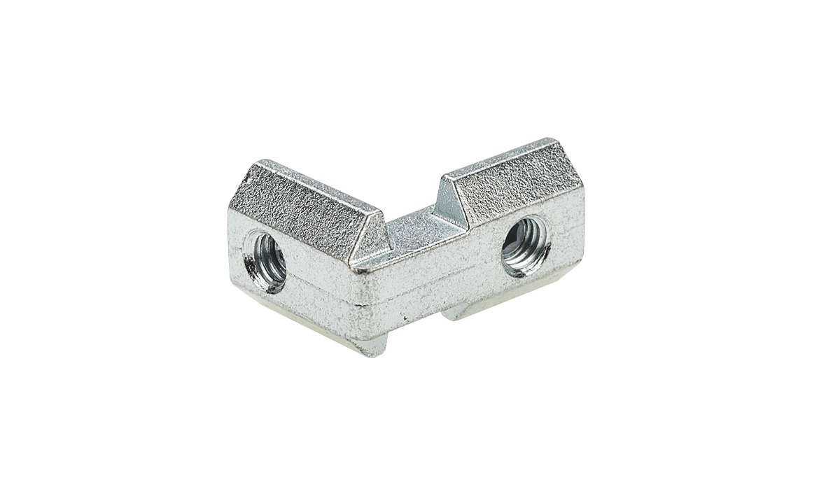 3842535577 Bosch Rexroth M6 Inner Bracket, Connecting Component, Strut Profile 30 mm, Groove Size 8 mm