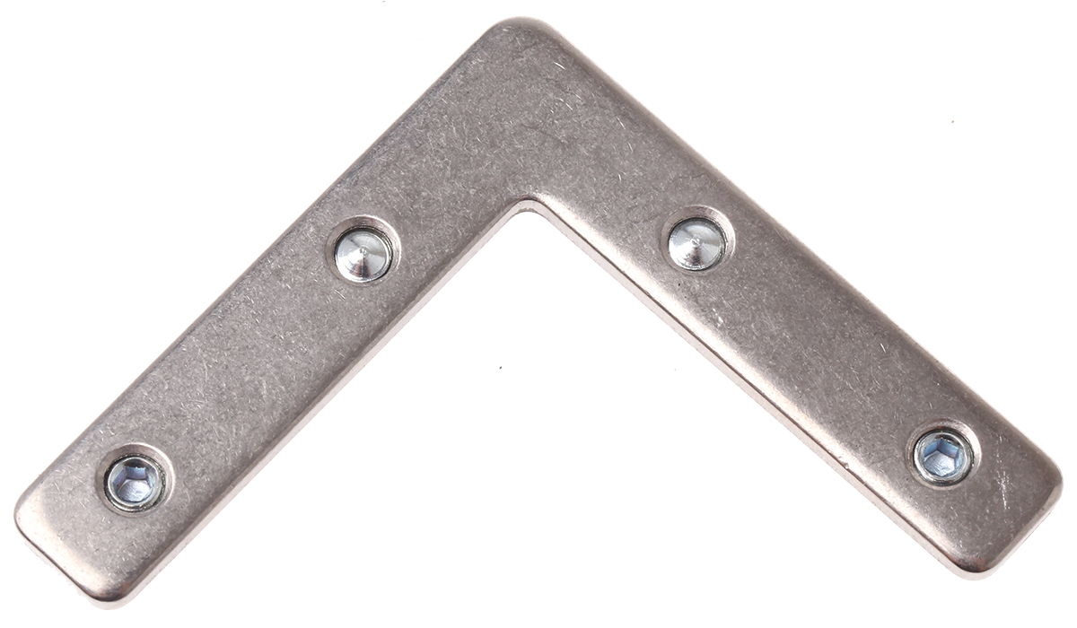 3842535626 Bosch Rexroth M4 Mitre Bracket, Connecting Component, Strut Profile 20 mm, Groove Size 6 mm