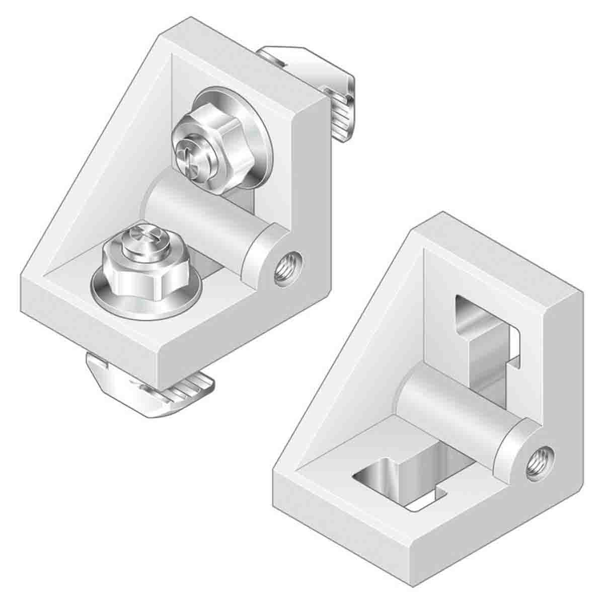 Bosch Rexroth M6 Mounting Bracket, Connecting Component, Strut Profile 30 mm, Groove Size 8 mm