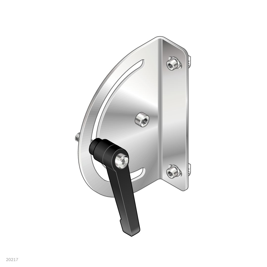3842538276 Bosch Rexroth Swivel Bracket, Connecting Component, Groove Size 8 to 10 mm²