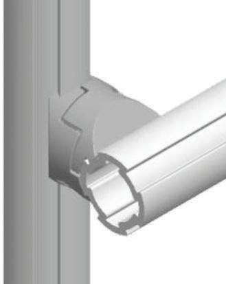 Bosch Rexroth M6 Cross Connector, Connecting Component, Strut Profile 28 mm, Groove Size D28 mm
