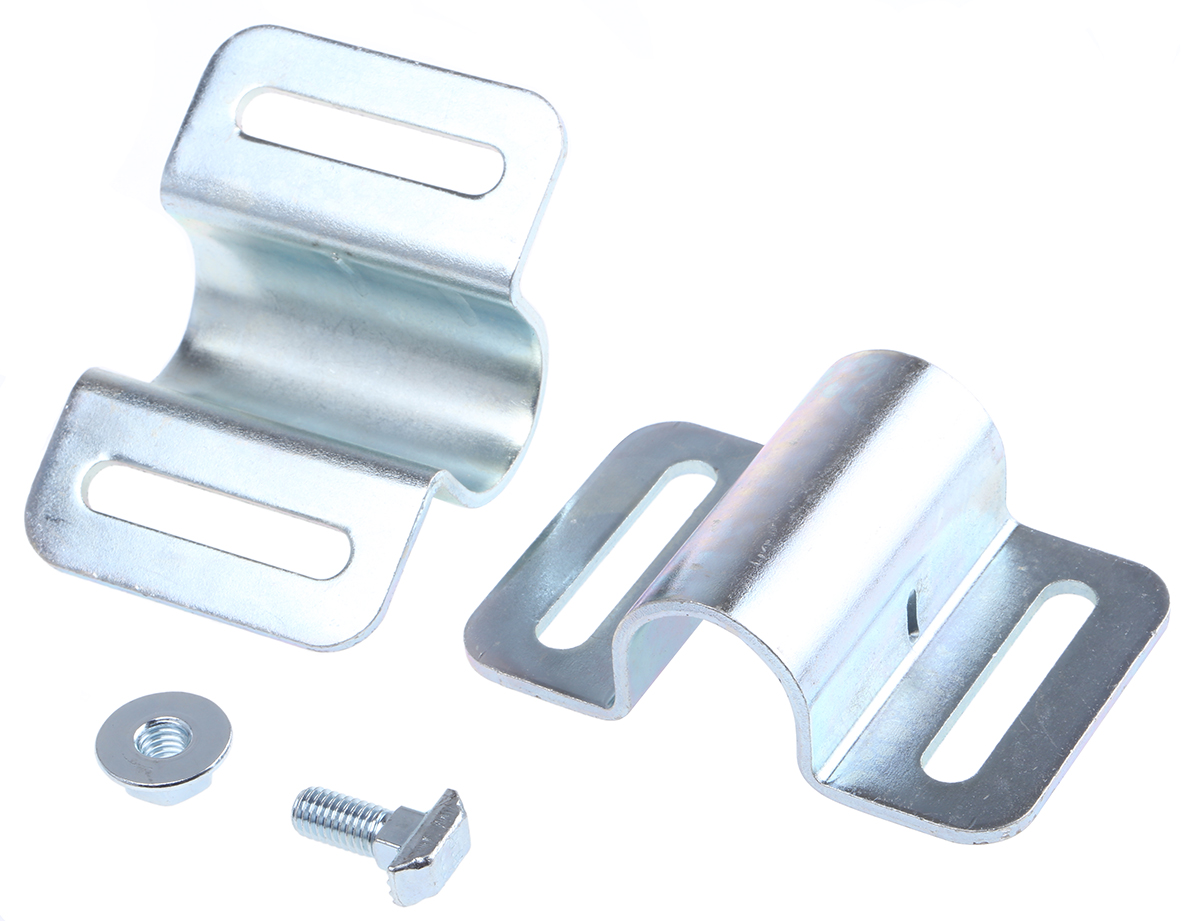 Bosch Rexroth M8 Tube Clip, Connecting Component, Strut Profile 28 mm, Groove Size D28 mm, Round Tube Size 30.5 mm