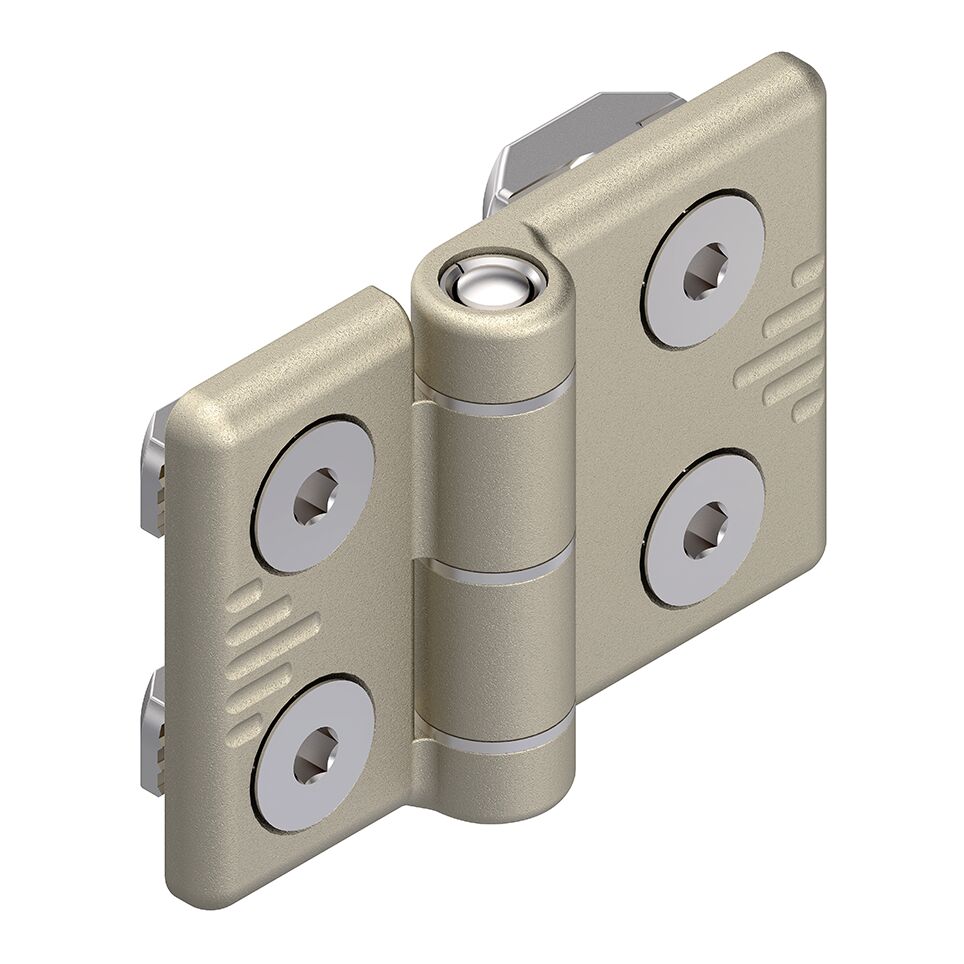 3842544527 Bosch Rexroth Die Cast Aluminium Hinge MGE, 30 mm Strut Profile