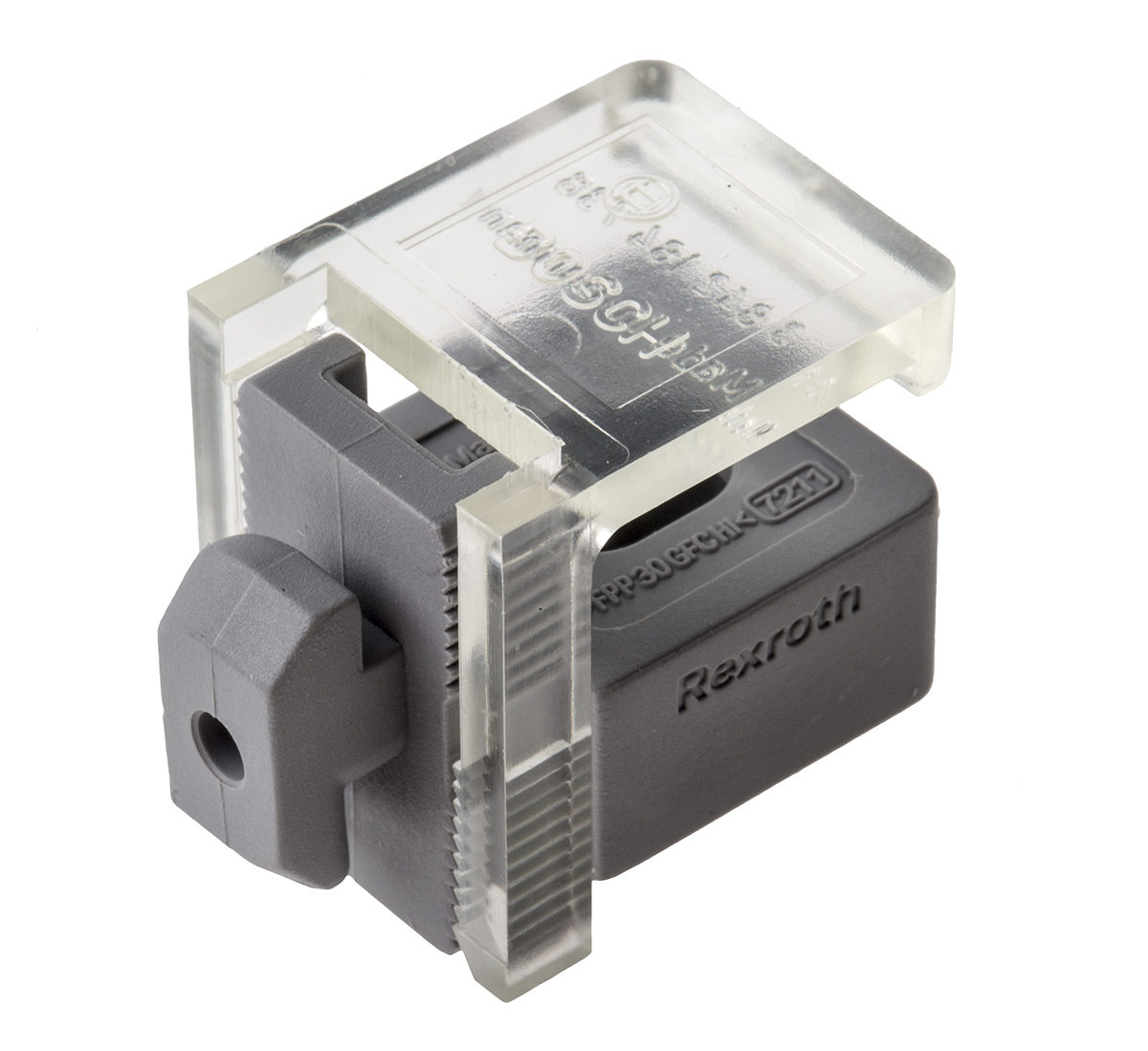 38425488323842184738 Bosch Rexroth Polypropylene Variofix Block 30 mm Slot, 8 mm Strut Profile