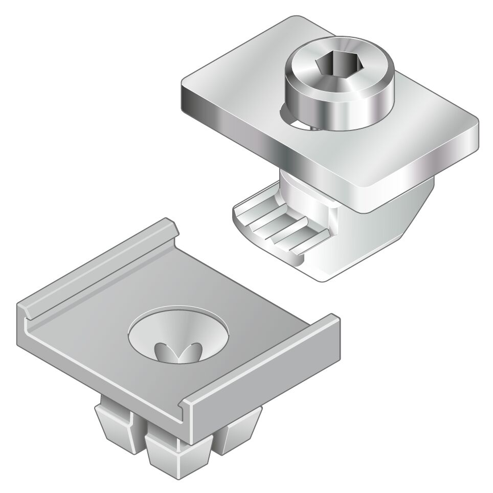 Bosch Rexroth Connector Kit, Connecting Component, Strut Profile 10 mm, Groove Size 10 mm, Round Tube Size 28 mm