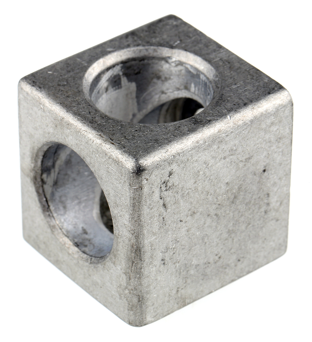 3842549866 Bosch Rexroth S12 Cube Connector, Connecting Component, Strut Profile 40 mm, Groove Size 10 mm