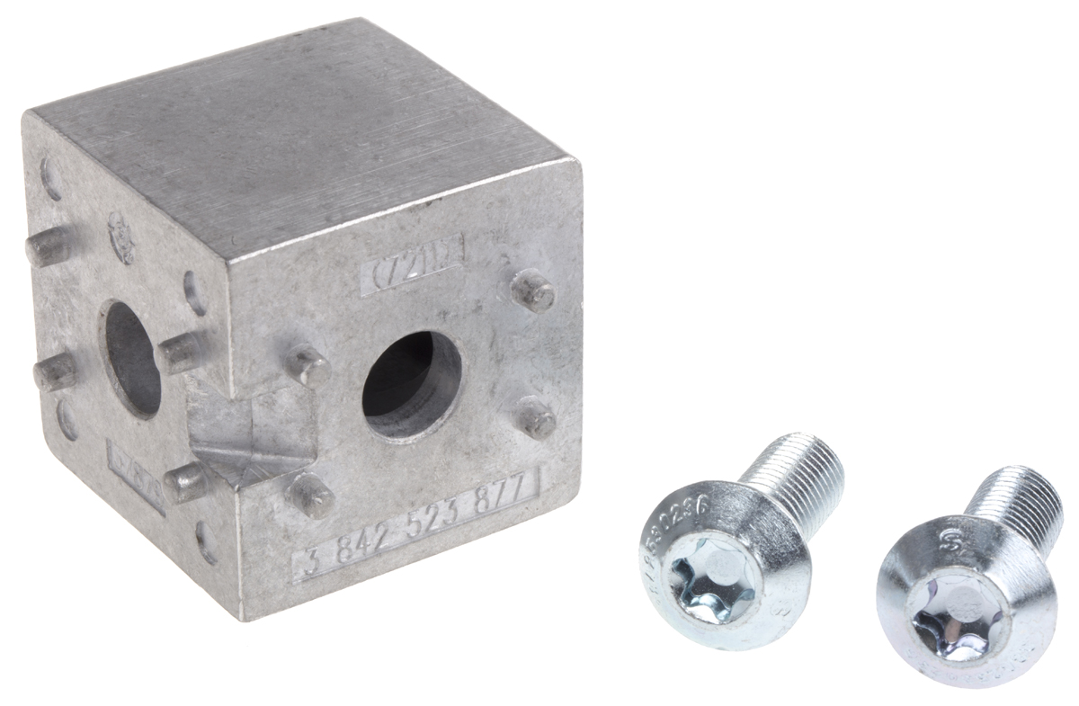 Bosch Rexroth M8 Corner Cube Kit, Connecting Component, Strut Profile 45 mm, Groove Size 10 mm