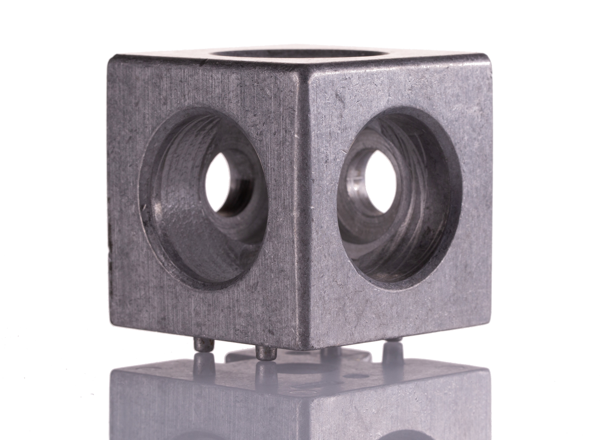 3842549876 Bosch Rexroth Corner Cube Kit, Connecting Component, Strut Profile 50 mm, Groove Size 10 mm