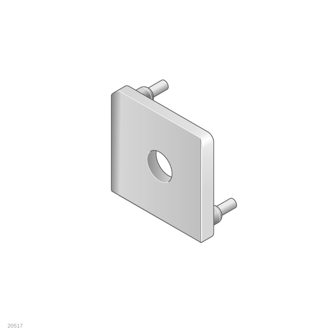 Bosch Rexroth Radial Compensation Element, Connecting Component, Strut Profile 40 x 40 mm, Groove Size 10 mm