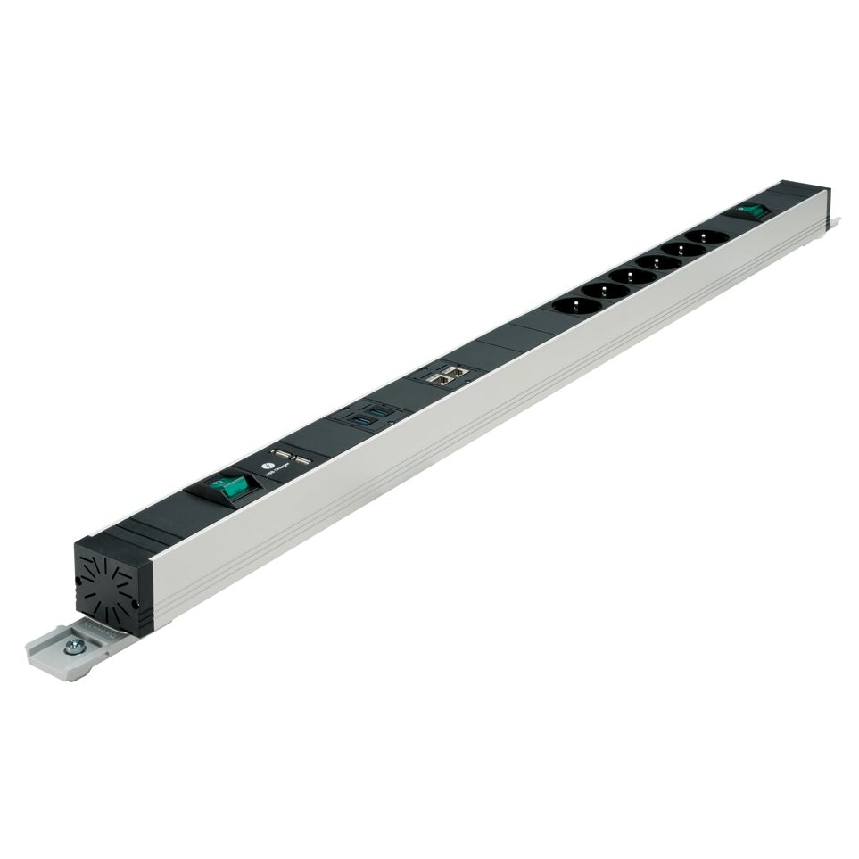 Bosch Rexroth Black Aluminium Panel Strip, 899 mm Length