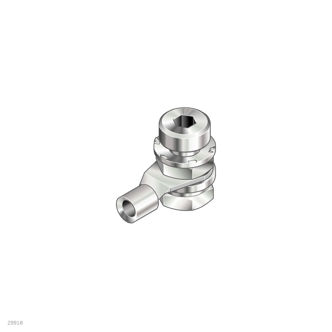 Bosch Rexroth Structural System Cable Management Connection Terminals, Steel