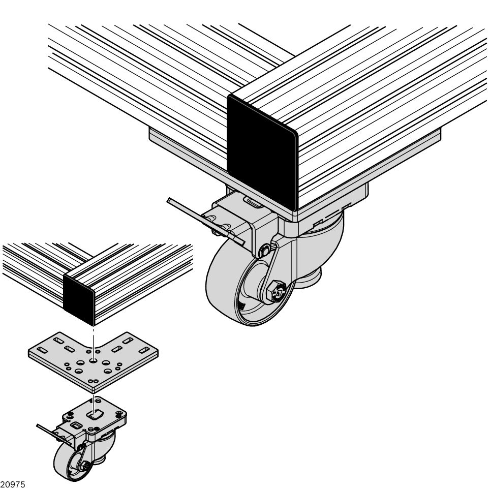 Bosch Rexroth Base Plate Screw