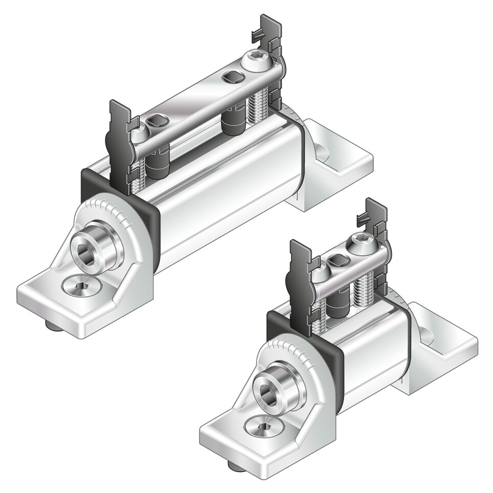 Bosch Rexroth Panel Accessory Bearing Unit 17 mm OD 45 x 90 mm