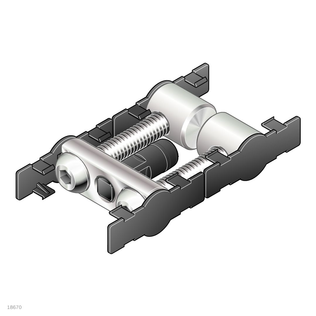 Bosch Rexroth Steel, 10 mm Strut Profile