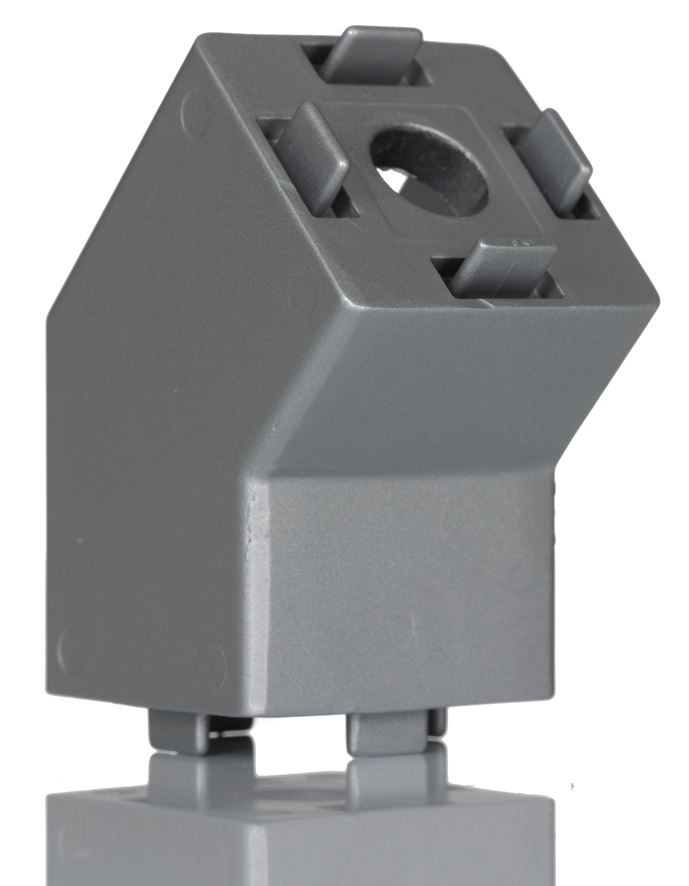 3842554454 Bosch Rexroth M8 45° Connector, Connecting Component, Strut Profile 10 mm, Groove Size 10 mm