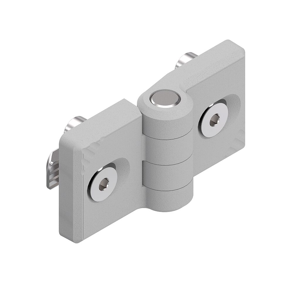3842554466 Bosch Rexroth Plastic Hinge Guarding Accessory 10 mm Slot, 50 mm Strut Profile