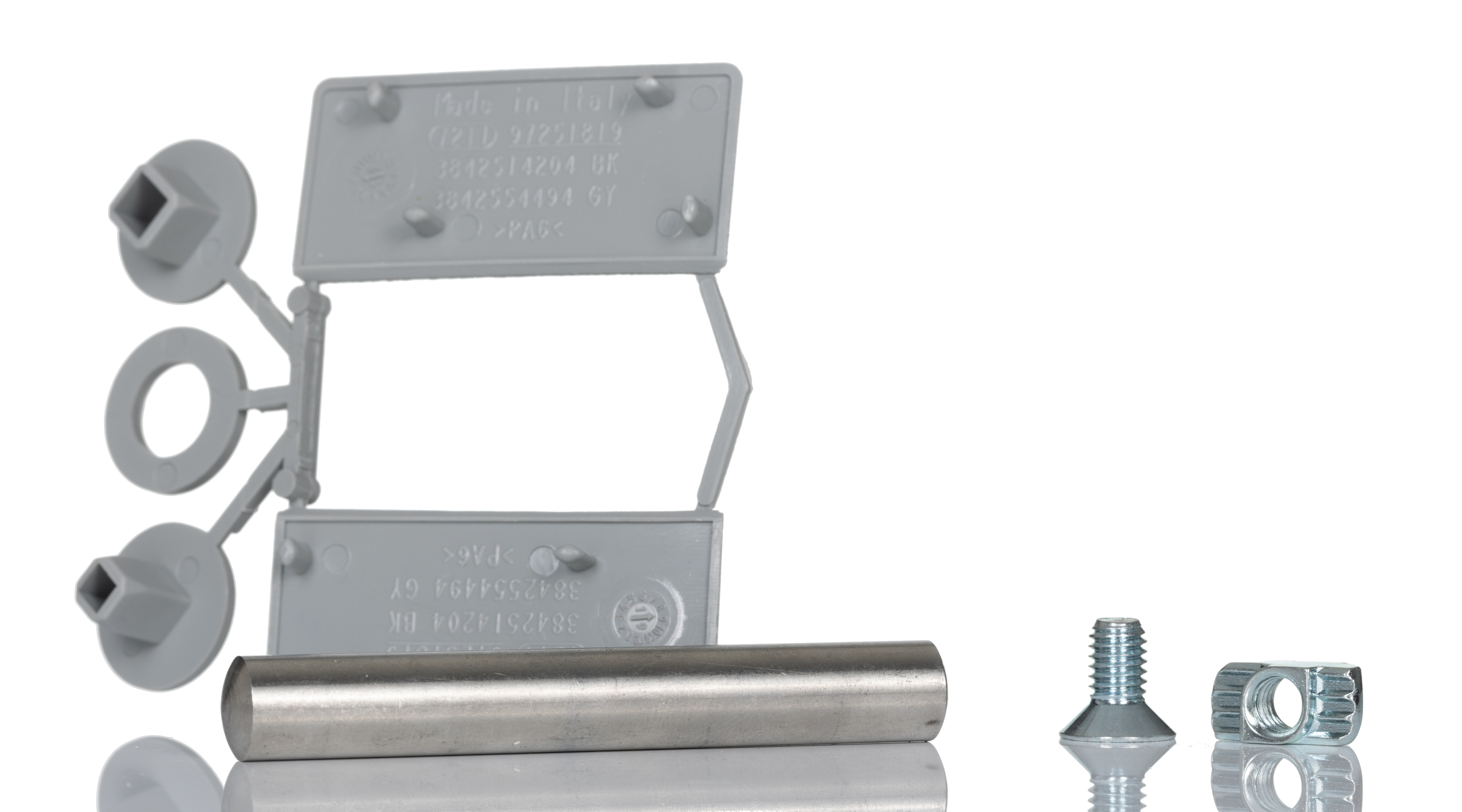 3842555572 Bosch Rexroth Die Cast Zinc 8 to 10 mm² Slot, 8 to 10 mm² Strut Profile