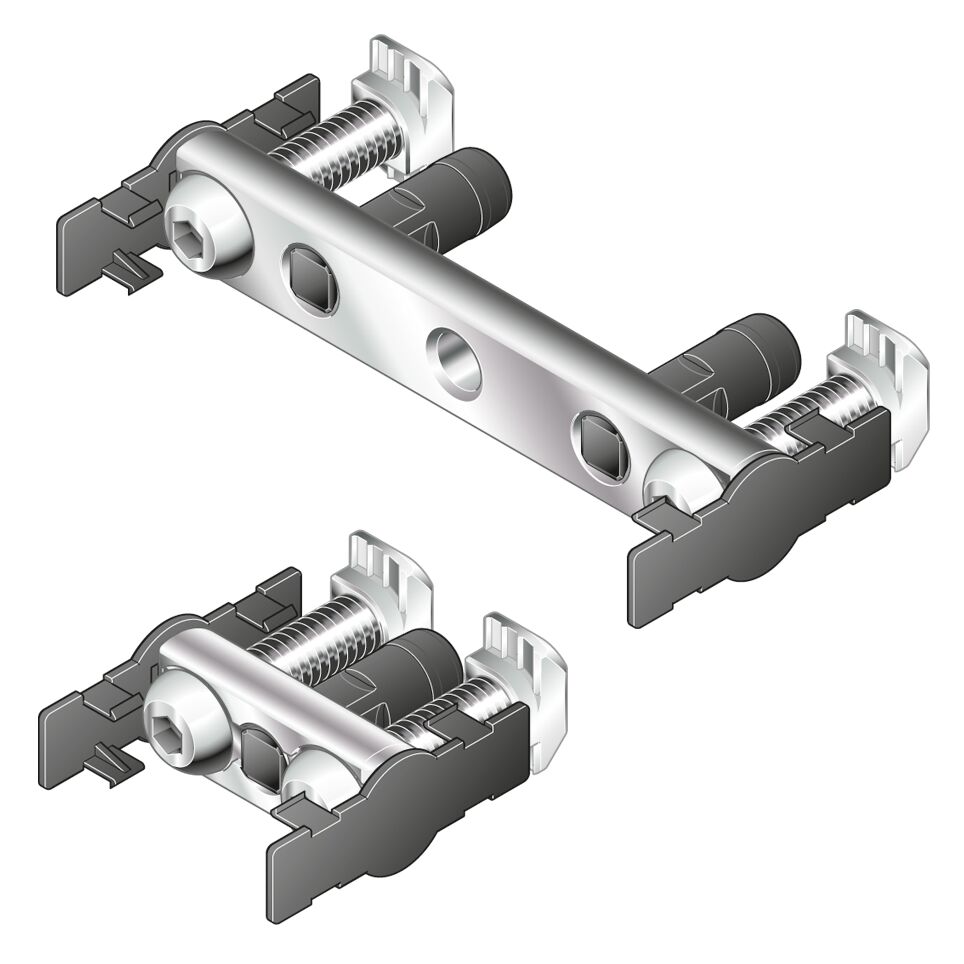 Bosch Rexroth Bolt Connector, Connecting Component, Strut Profile 10 mm, Groove Size 10 mm