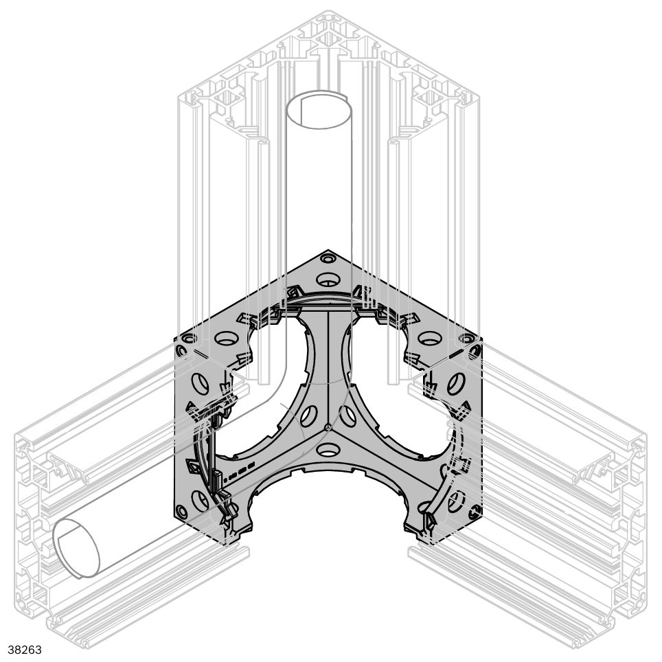 Bosch Rexroth Joint Clamp, Connecting Component