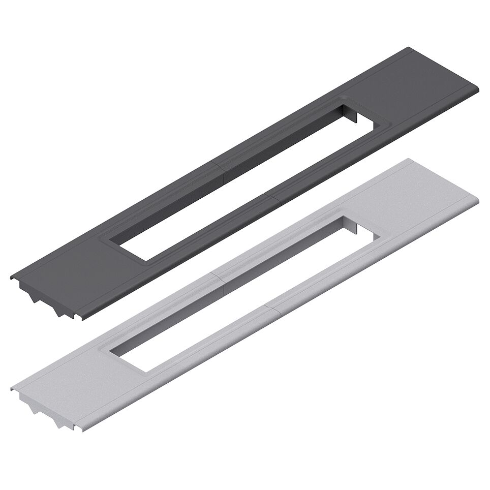 Bosch Rexroth Grey Polypropylene Cover Strip, 120 mm Length