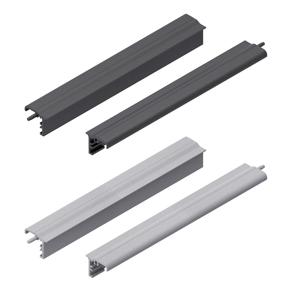 Bosch Rexroth Black Polypropylene Cover Strip, 120 mm Length