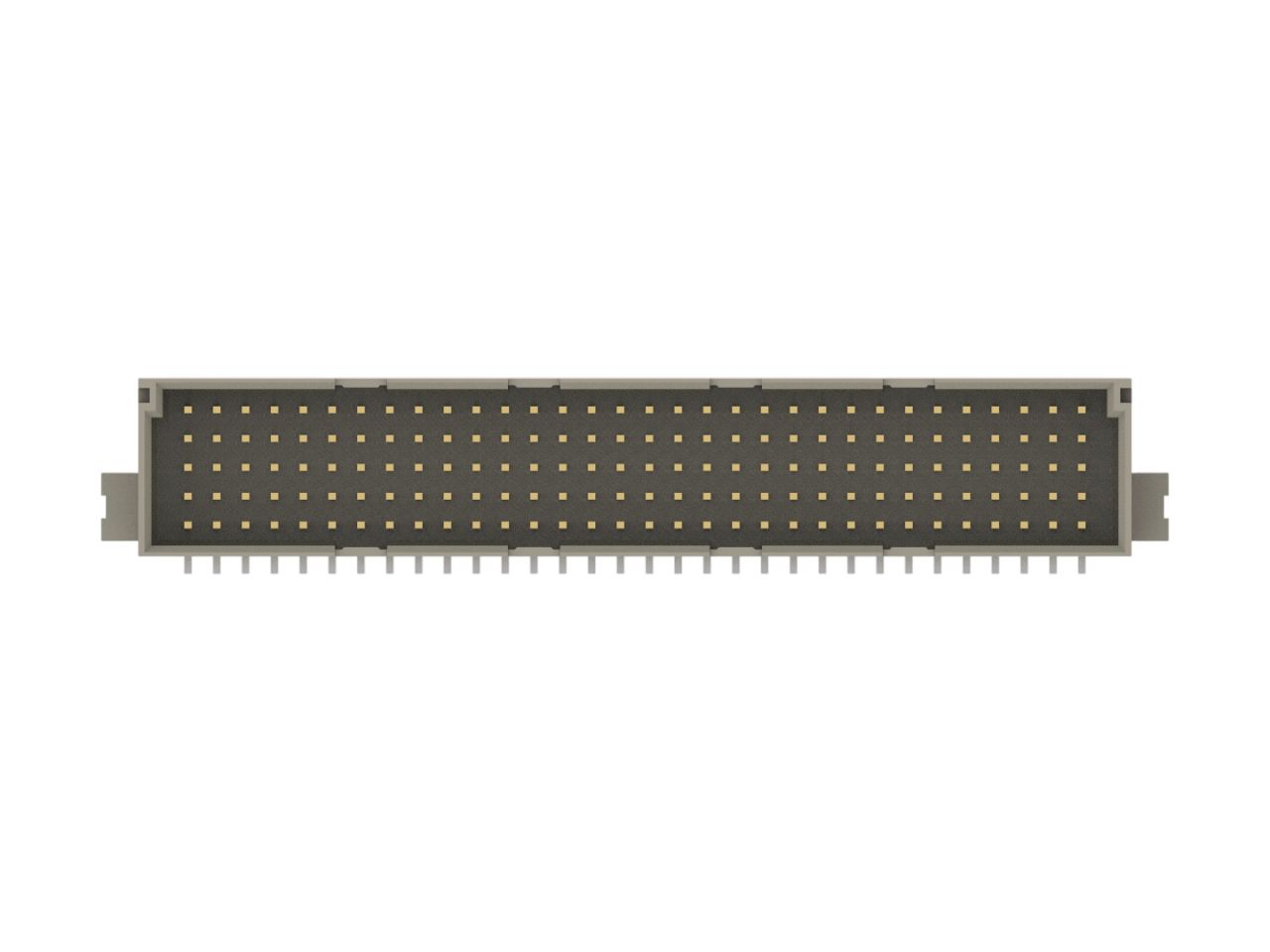 384298-e ERNI DIN 160 Way 2.54 mm Pitch, Type Board, Type Connector Plug, Type Solder, 5 Row Male, Right Angle DIN 41612