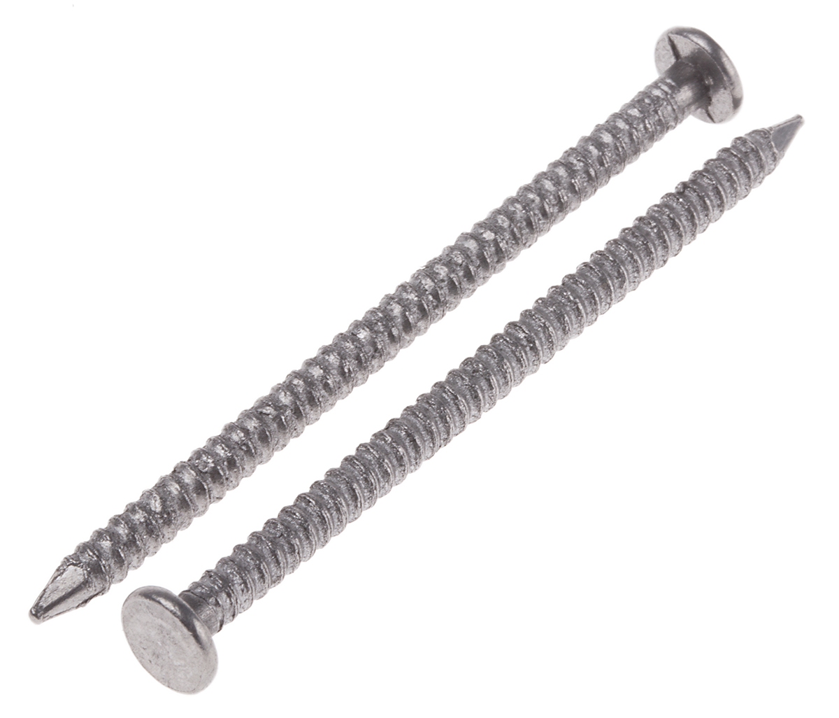 RS PRO Bright Steel Ring Shank Nail; 65 mm x 3.35 mm; 500 g Bag