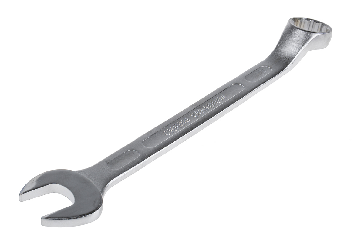 388-3690 RS PRO 26-Piece Spanner Set, 32 mm, 6 To 30 mm, Chrome Vanadium Steel