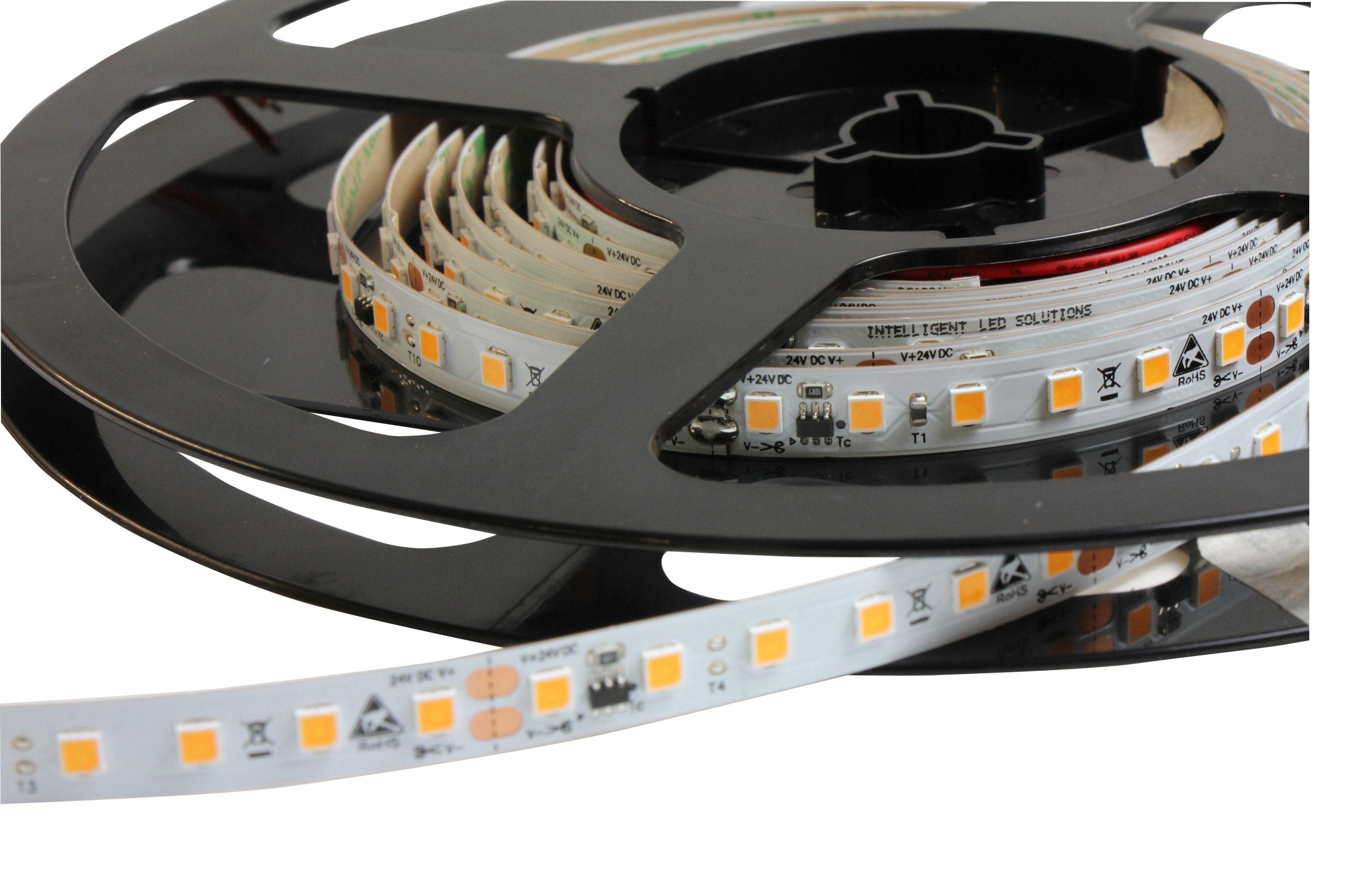 Intelligent LED Solutions 24V dc Neutral White LED Strip, 5m Length