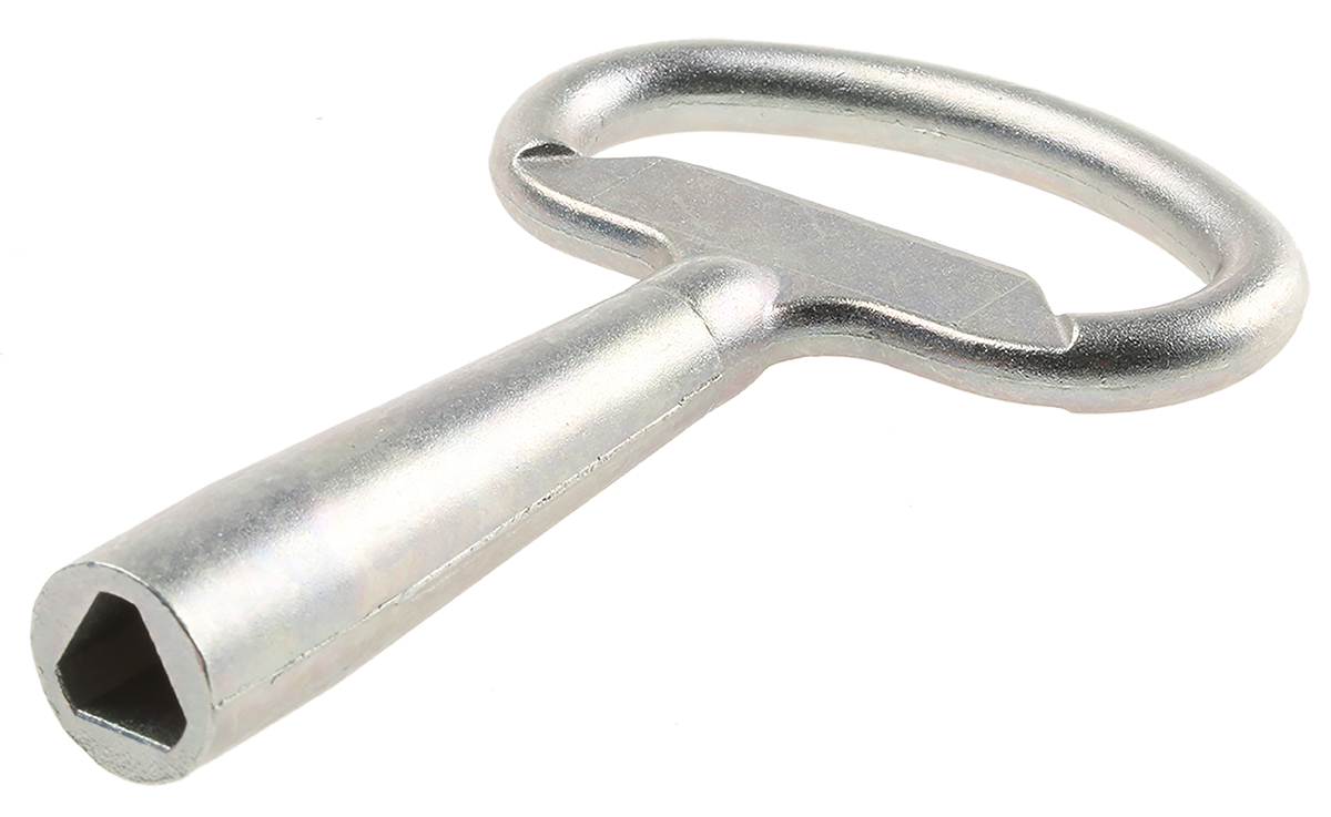 Euro-Locks Sealed Spanner Lock F8076, Chrome Plated Key, IP65 Sealed Spanner Lock