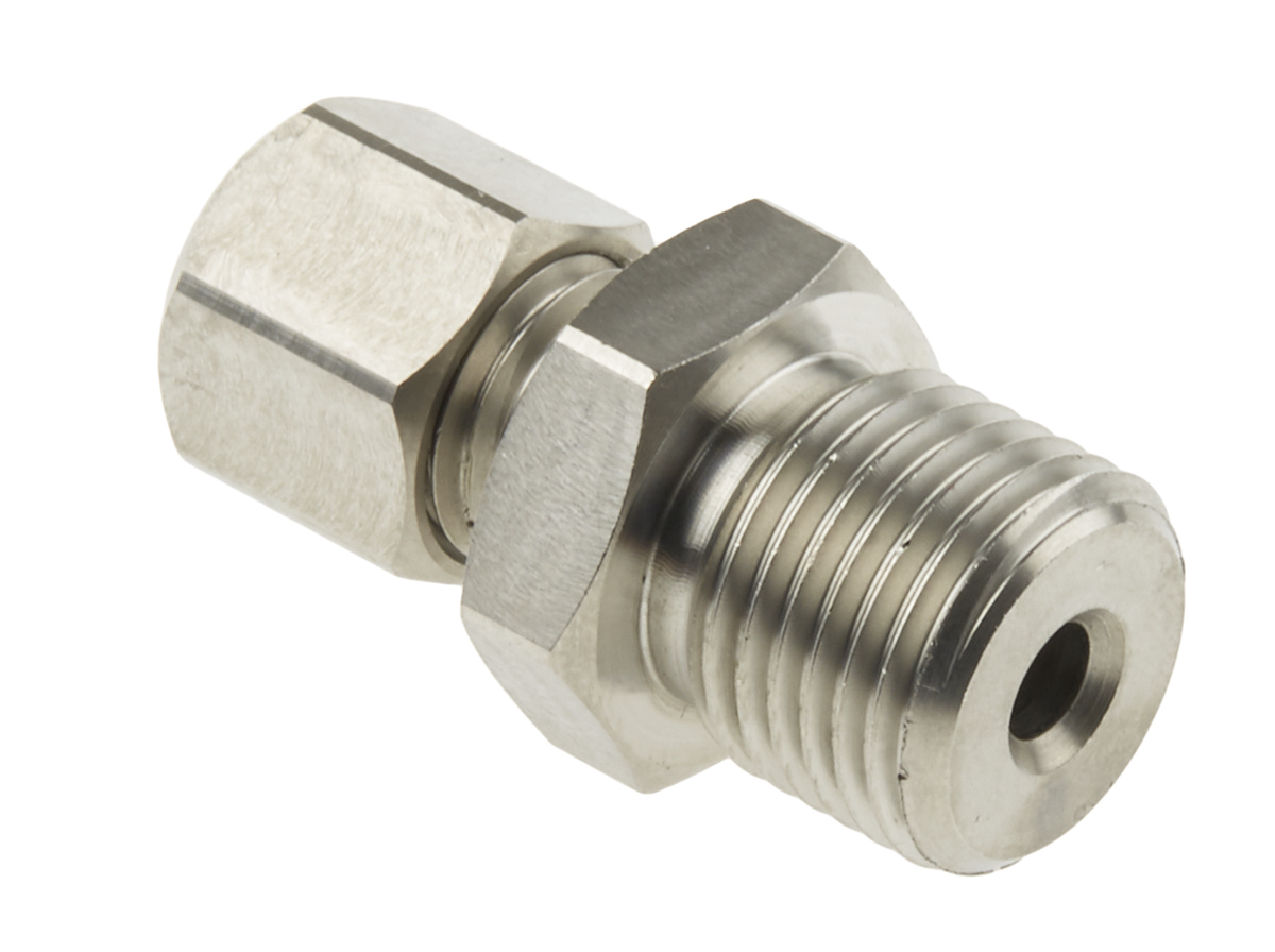 178-0970 RS PRO M16 Compression Fitting for Use with Thermocouple or PRT Probe, 4.5mm Probe