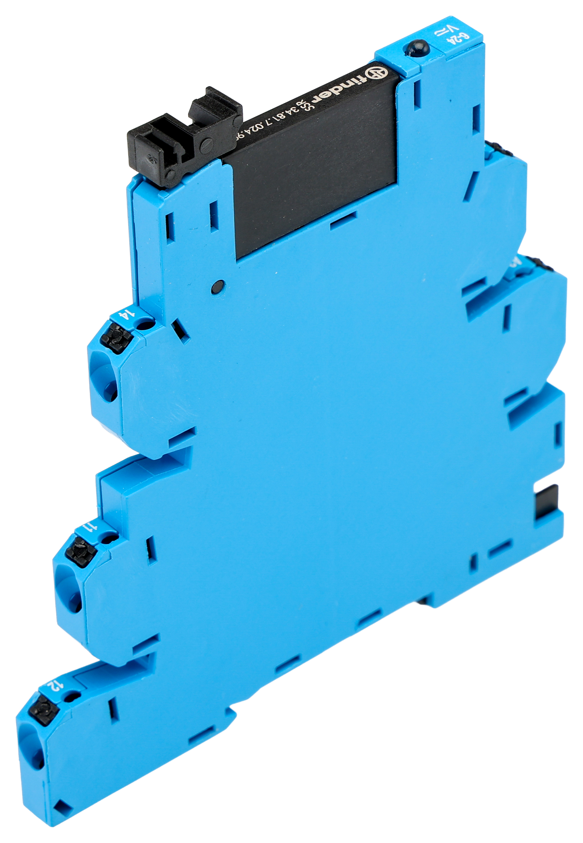 390070249024 Finder Solid State Interface Relay, Control:26.4V DIN Rail Push-in