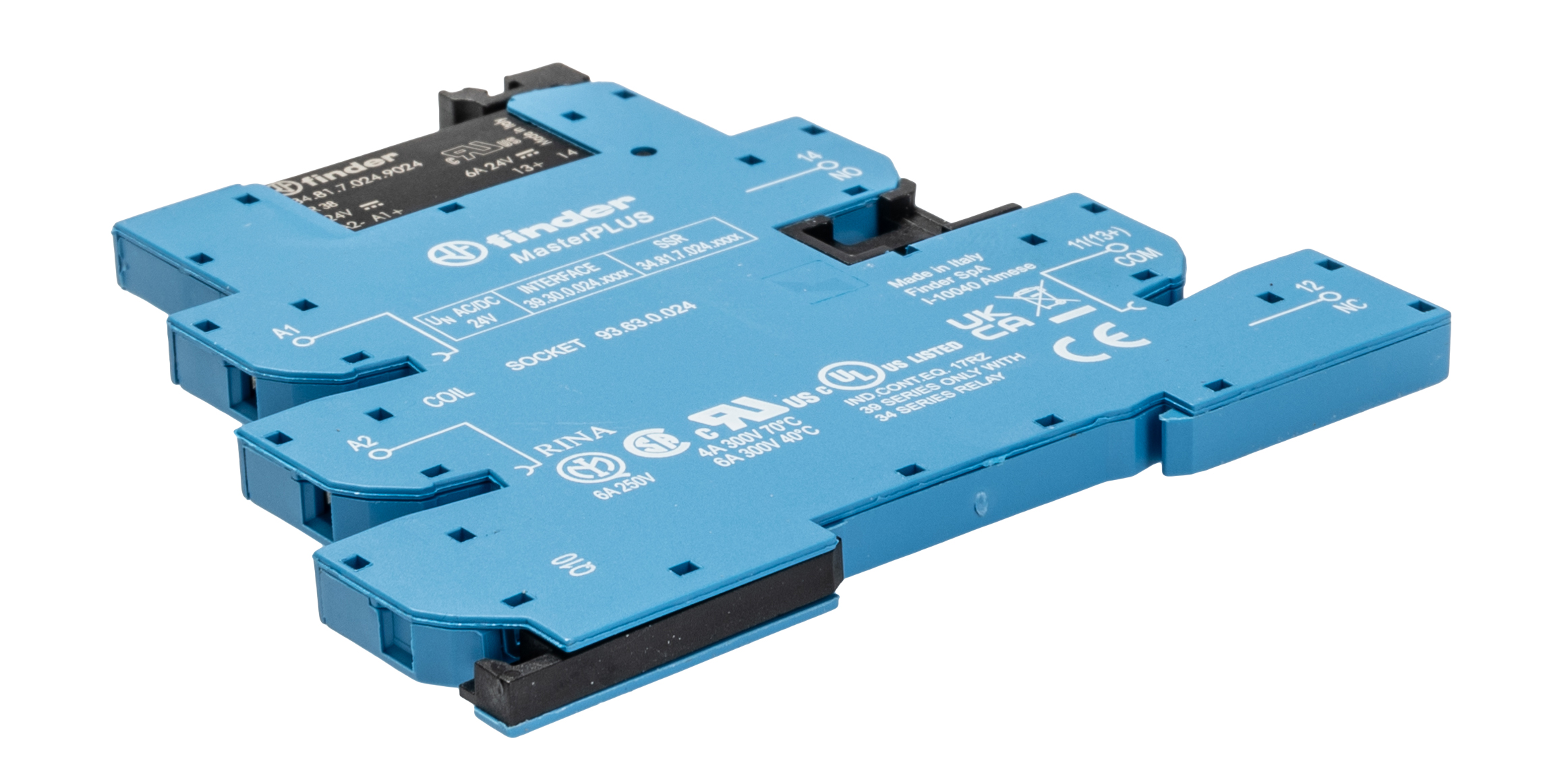 393000249024 Finder Solid State Interface Relay 400V ac DIN Rail Screw