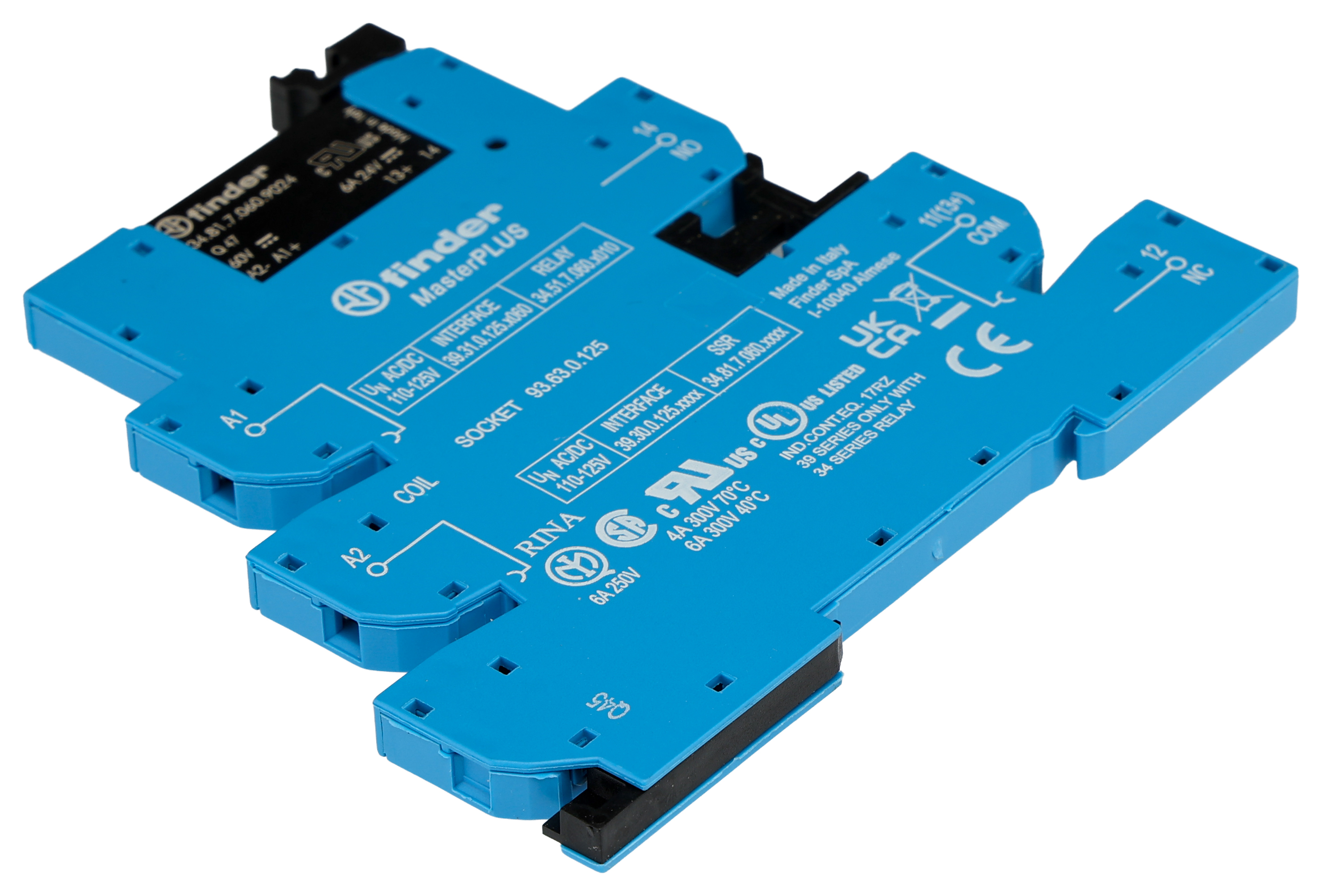 393001259024 Finder Solid State Interface Relay 400V ac DIN Rail Screw