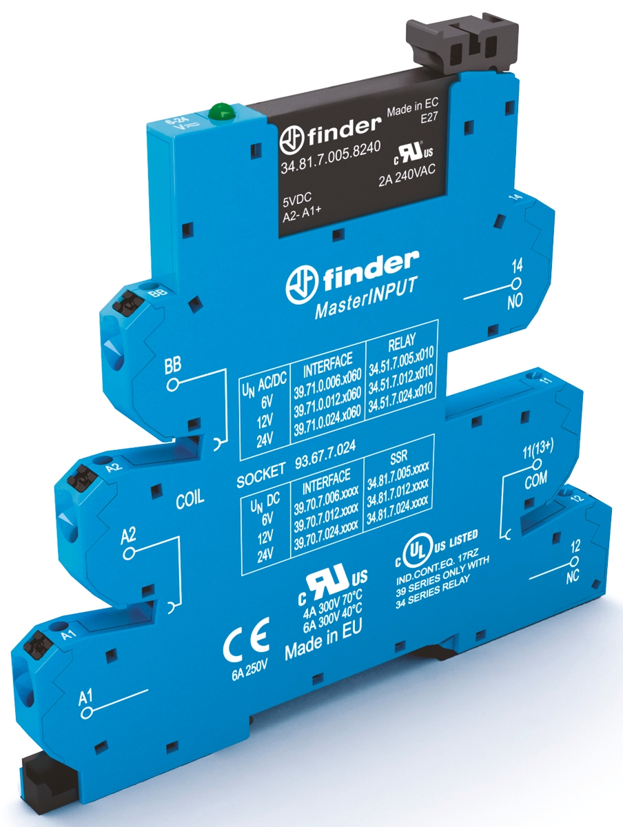 Finder 39 Solid State Interface Relay, Control:264V PCB Through Hole