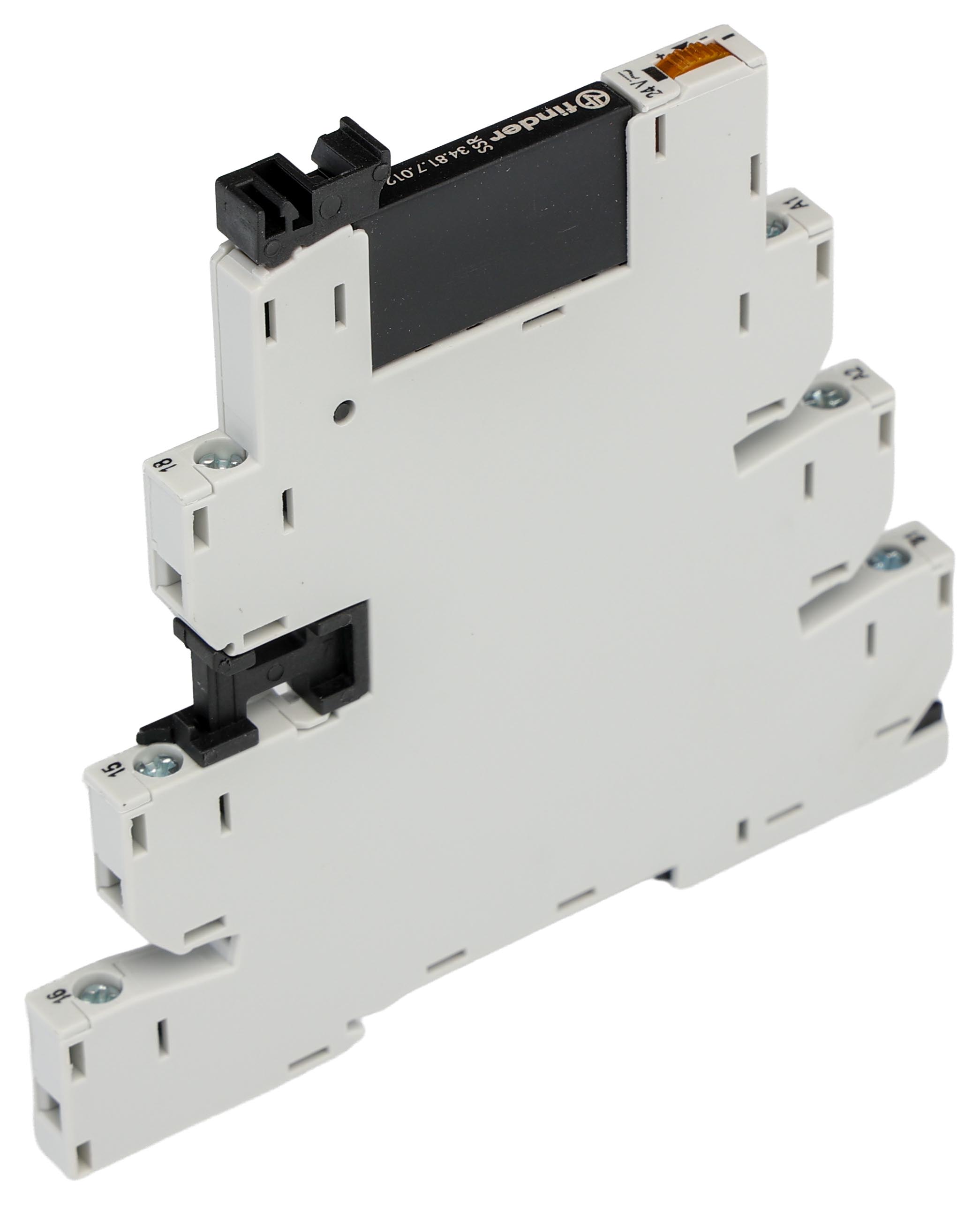 398000129024 Finder Solid State Interface Relay, Control:13.2V ac/dc DIN Rail Screw