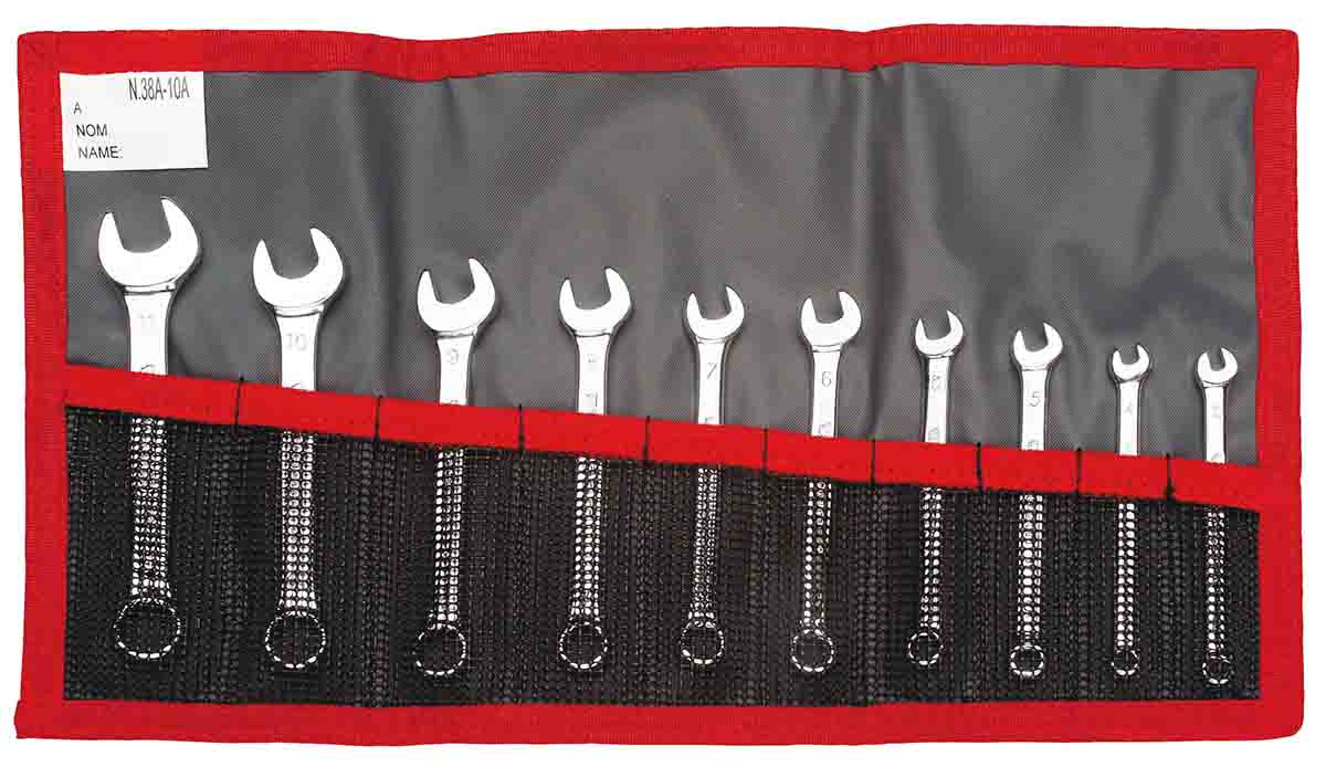 Facom 10-Piece Spanner Set, 3.2 to 11 mm